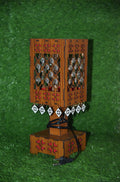 Buy 1 Handcrafted Wooden Laser-Cut Lamp, Get 1 Attar Bottle FREE Limited Time Offer!