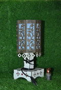 Buy 1 Handcrafted Floral Vine Wooden Lamp, Get 1 Attar Bottle FREE! (Limited Time Offer)