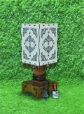 Buy 1 Royal Arabesque Wooden Laser-Cut Lamp, Get 1 Attar Bottle FREE! (Limited Time Offer)